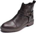 Men's Pointed Toe Lace-Up Ankle Boots, British Style Wedding Dress