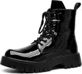 Men's Real Leather Low Heel Chelsea Boots, Warm Non-Slip Business