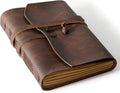 Genuine Leather Journal Notebook, 260 Pages, 5x7.1 Inch, Vintage Brown