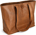 Genuine Leather Tote Bag, Handbag, Shopper Purse Shoulder Bag