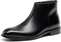 Men's Side Zip Chelsea Boots, Classic Casual and Formal Leather Ankle Boots
