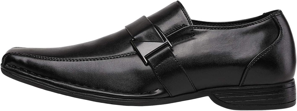 Men's Classic Slip-On Loafer Dress Shoes, Comfortable Formal Style