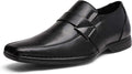 Men's Classic Slip-On Loafer Dress Shoes, Comfortable Formal Style