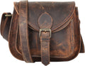 Leather Women's Hippie Crossbody Shoulder Bag, Travel Satchel