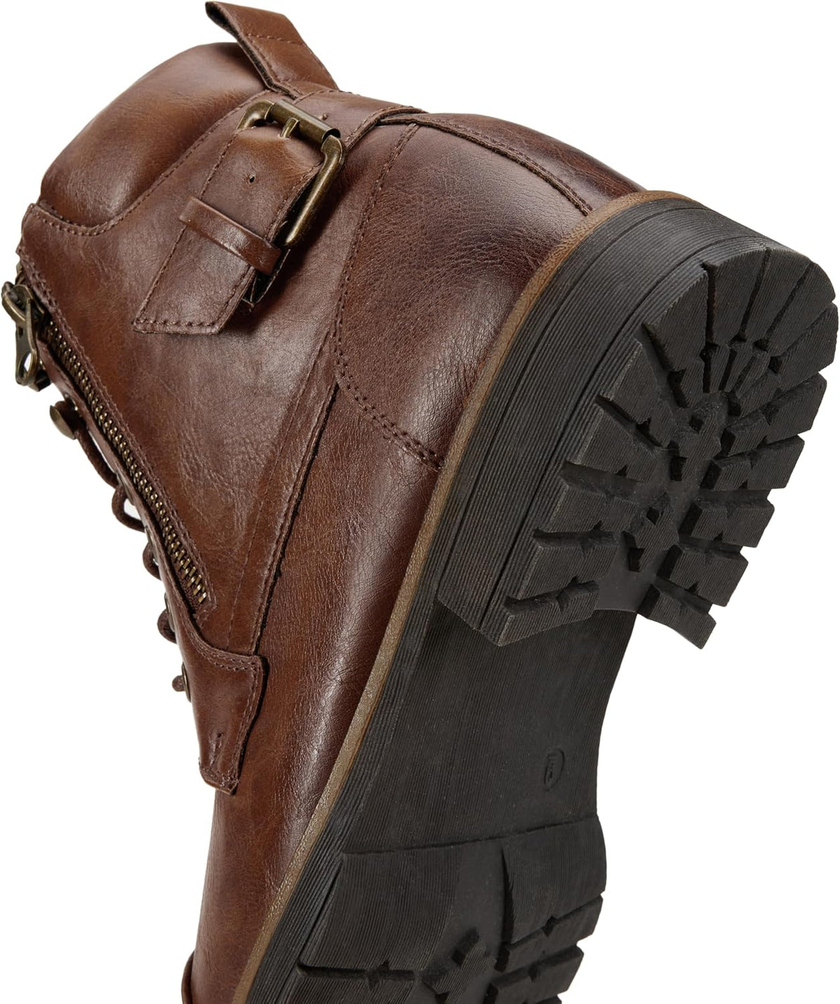 Men's Western Cowboy Boots, Square Toe Embroidered Slip-Resistant Work