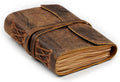 Leather Bound Journal, Rustic Brown, 7x5 Inch